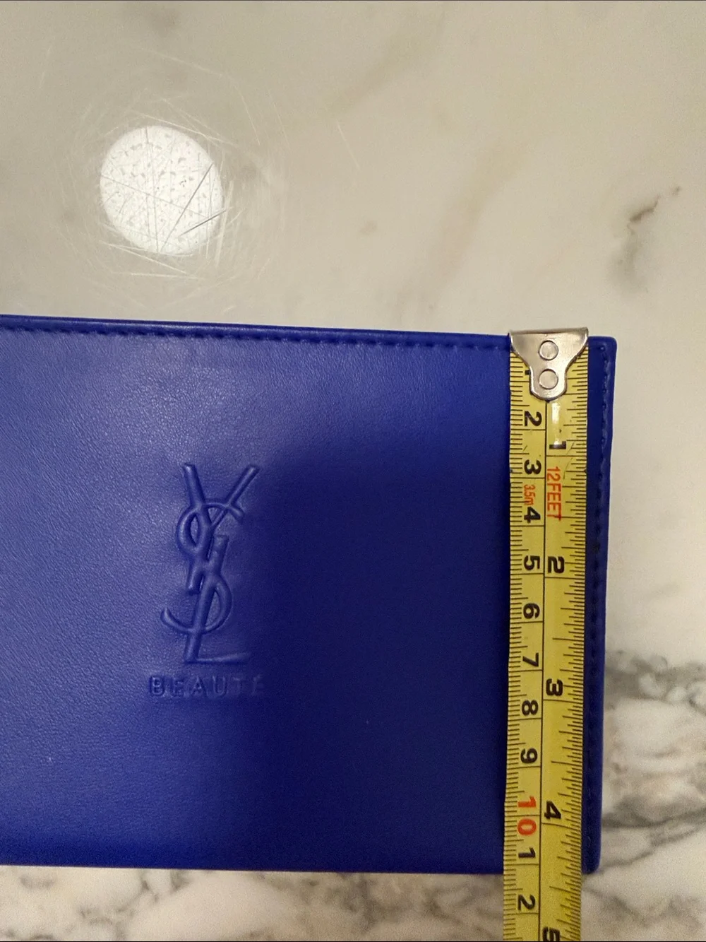Yves Saint Laurent Cobalt Blue Pouch